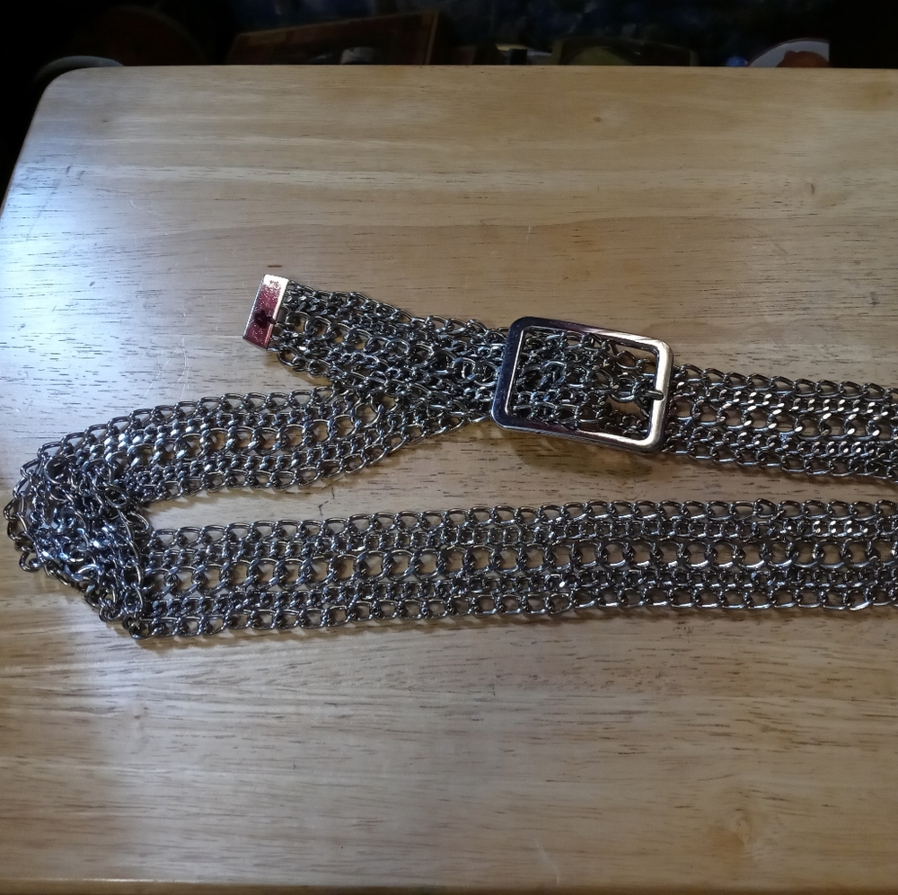 🏩 5 STRAND FASHION METAL BELT 🚣⛵ - Picture 13 of 16